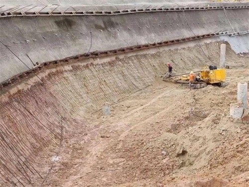 双辽基坑边坡加固